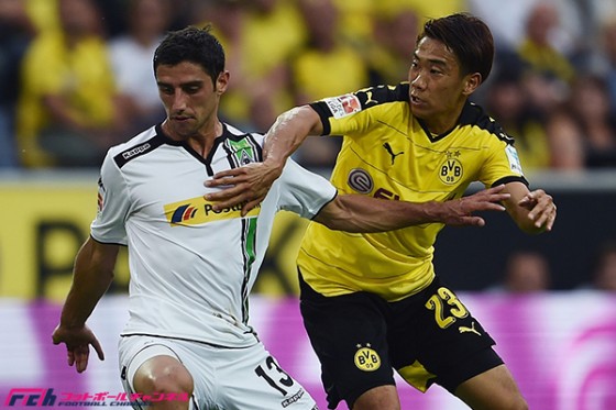 ドルトムント、ブンデス開幕戦は4点大勝。香川は先発し先制点をアシスト