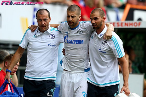 内田同僚DFナスタシッチ、開幕戦でアキレス腱断裂。今季絶望の可能性も