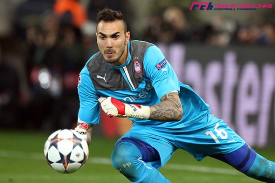 アーセナル、第3GKにギリシャ王者の守護神を獲得か