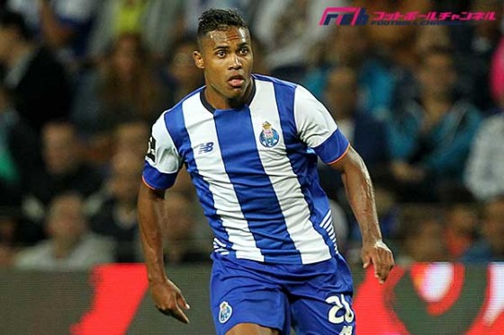 ユベントス、ポルトから左SB獲得間近。約30億円＋ボーナスでエブラ後継者を狙う