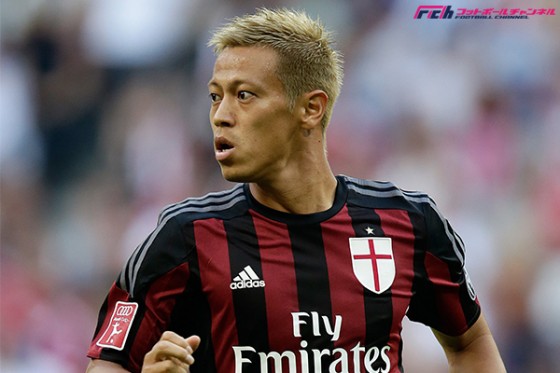 ミランが開幕戦のベンチ入りメンバー発表。本田はトップ下で先発へ