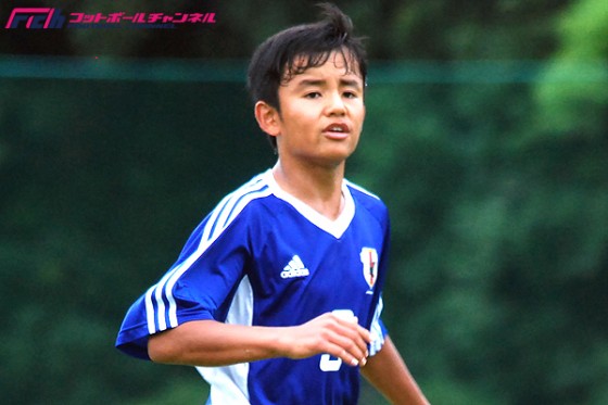 久保建英らを選出。アジアU-16選手権に臨むU-15日本代表メンバー発表