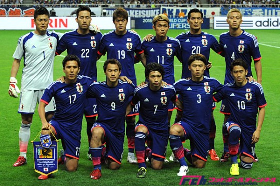 日本代表スタメン発表！