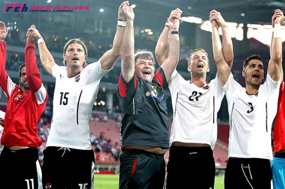 オーストリア、スウェーデンに4-1大勝でEURO予選突破。スペインも首位堅持