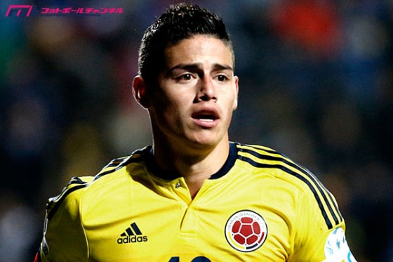 レアルに痛手！　ハメス、ペルー戦の左脚負傷で1ヶ月離脱か