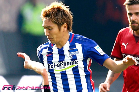 ヘルタ原口、今季リーグ戦初ゴール！　先制弾で勝利に貢献