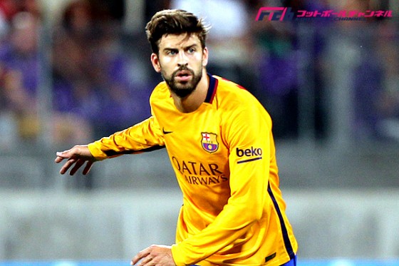 ピケ、SNS上でファンとギャンブル！　負けなら500万ユーロ損失も勝者は…？