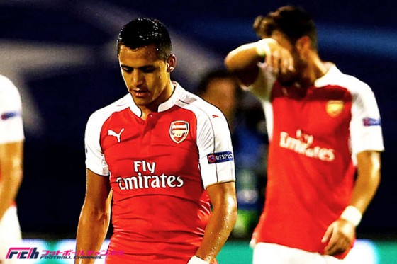 プレミア勢3敗目…アーセナルが敵地で“41試合無敗中”のD・ザグレブに敗北