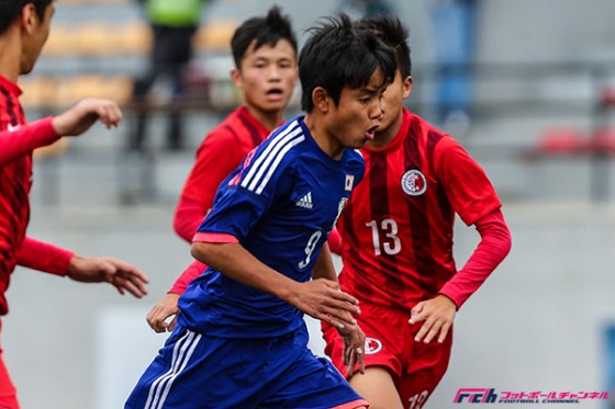 久保建英はノーゴールもU-15日本代表が香港にも大勝！ 2連勝でAFC U-16本選出場を決める