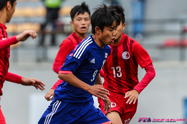 久保建英はノーゴールもu 15日本代表が香港にも大勝 2連勝でafc U 16本選出場を決める フットボールチャンネル