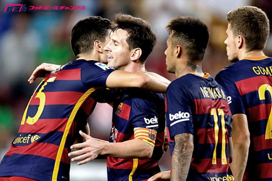 【順位表】バルサ、無傷の全勝で首位堅持。早くも上位クラブが固まるか