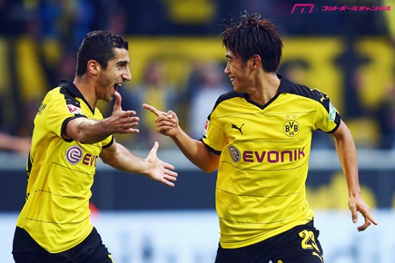 香川の1G1Aなどレバークーゼンを圧倒したドルトムント、破竹の公式戦11連勝