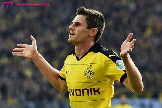 ドルトムントMFホフマン、ゴール後にベンチに駆け出していった理由とは…