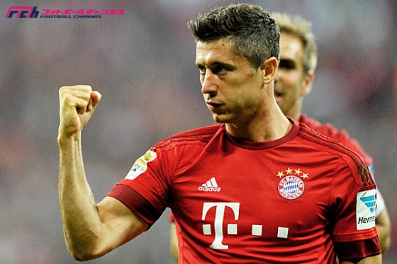 香川の元同僚レバンドフスキ、9分間で5ゴール! バイエルン、ヴォルフスに逆転勝利