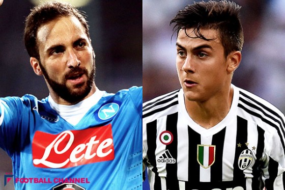 ゴンサロ・イグアインとパウロ・ディバラ