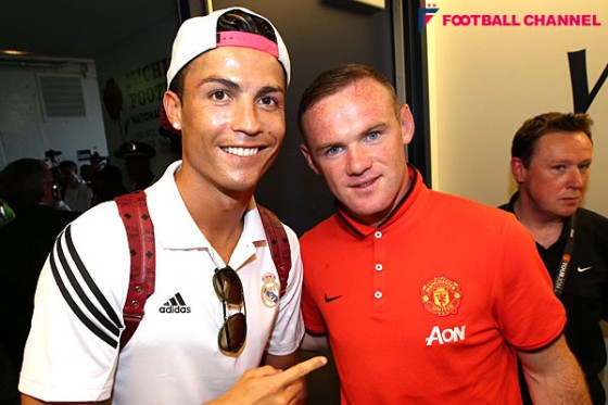 旧友とのプレーに思いを馳せるCR7「ルーニーとは理解し合っていた」