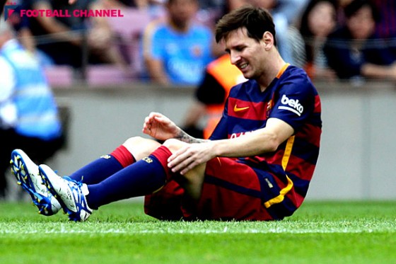 メッシ、負傷で長期離脱は2年ぶり。バルサは早くも満身創痍