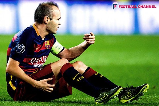 メッシ不在のバルサにさらなる痛手。レバークーゼンに逆転勝利もイニエスタが負傷