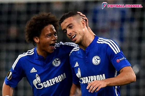 シャルケFWディ・サント、ハットトリック達成に満足「3点取れて幸せ」