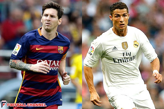 常に比較されるメッシとC・ロナウド…クライフは持論展開「2人を同じ目で見られない」