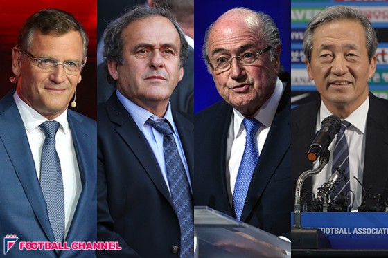 FIFA、ブラッター会長ら3人を90日間資格停止に。鄭夢準氏は6年間活動禁止