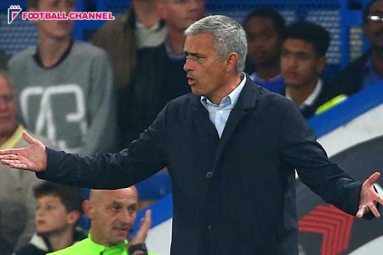 FA、不適切発言のモウリーニョ監督に920万円の罰金と1試合入場禁止処分を科す