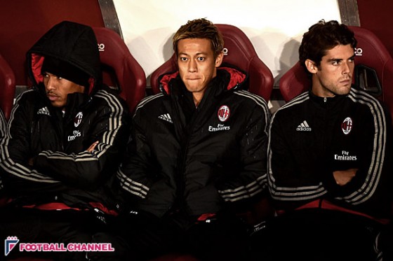 本田出番なしで新布陣採用のミラン、先制もトリノに追いつかれドロー