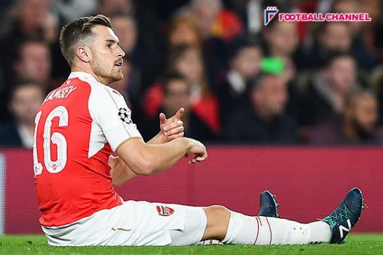 ラムジー、負傷によりエバートン戦欠場か？サンチェスの疲労も懸念