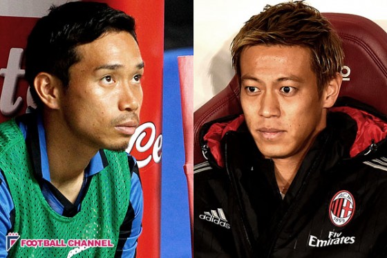 本田と長友がスペインで同僚に？　バレンシアが両選手に興味
