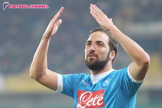 アーセナル、ナポリのストライカーに興味。一方で移籍金125億円超がネックに