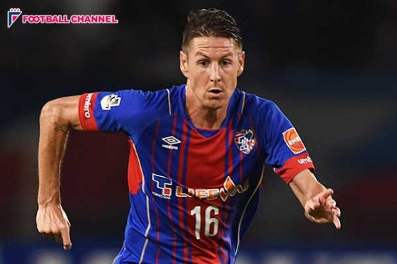 FC東京のバーンズ、アジア2次予選に挑む豪州代表に選出。前回は初ゴールを記録