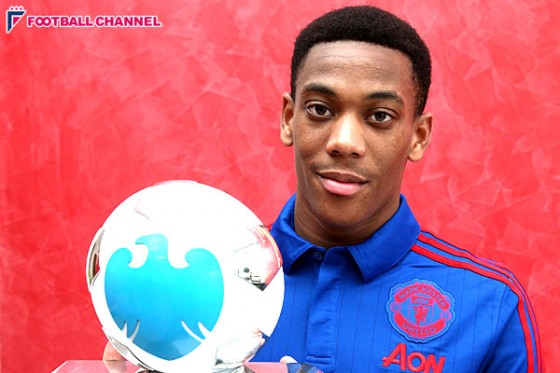 鮮烈デビューのマルシアル、移籍初月に栄冠！　リーグ9月度MVPに