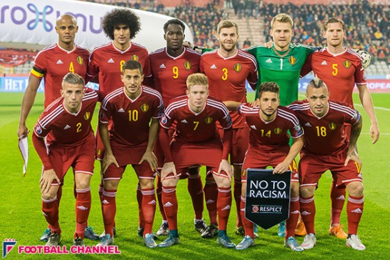 ベルギーがついにFIFAランク首位に！　日本は50位でアジア3番目を維持