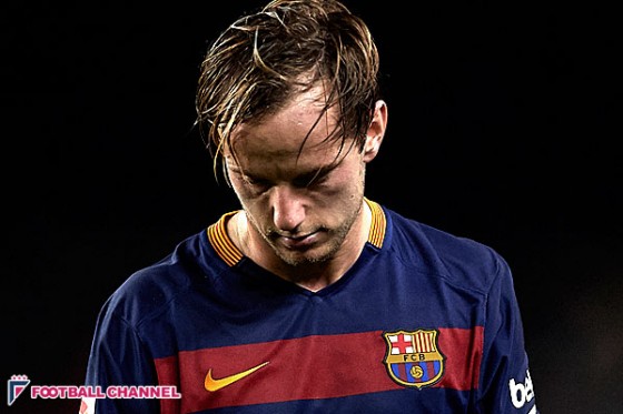 バルサに痛手。負傷交代のラキティッチ、クラシコ欠場か