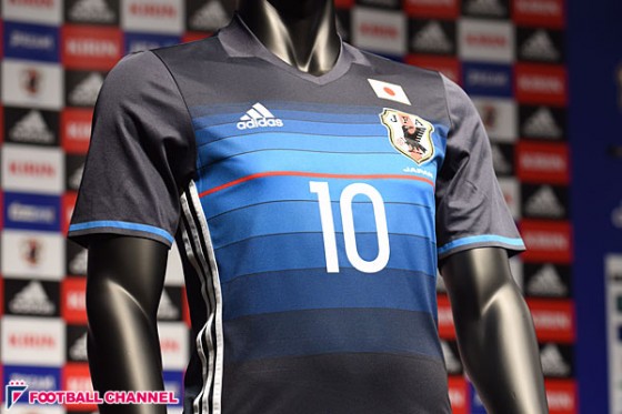 日本代表、新ユニフォーム公開！ロシア目指す選手の“個性”を表現したデザインに