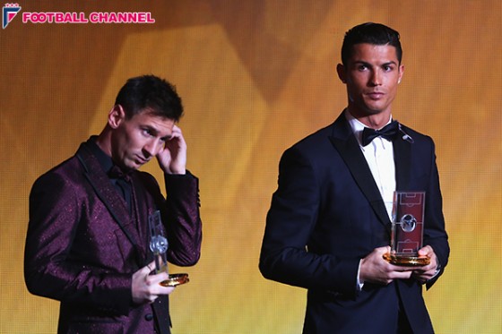 C・ロナウドはメッシのバロンドール受賞を予想「最高の1年を過ごしたが…」