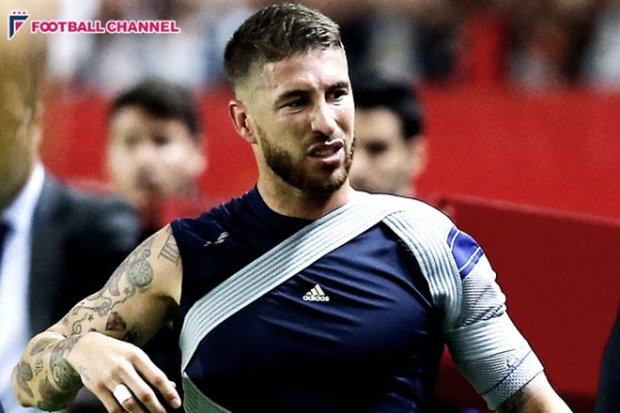 レアル、S・ラモスがクラシコ出場に黃信号？　左肩の痛みが消えず