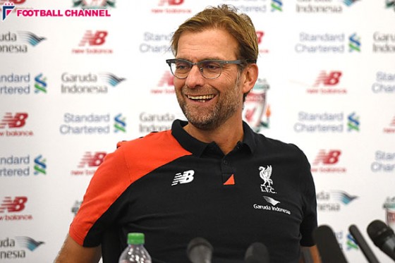 クロップ監督、首位マンCとの対戦に「ソワソワ」。リーグ戦は過去５戦で互角