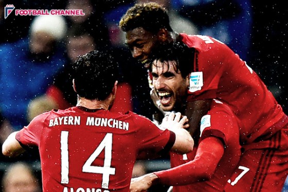 バイエルンが止まらない。アウェイでシャルケに完勝し、首位堅持