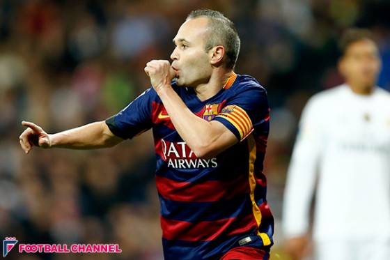 クラシコ快勝を喜ぶイニエスタ「あらゆる面で完璧な勝利」