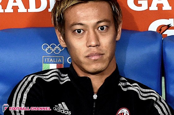 本田、インテルとの親善試合でも出番なし…ユーベ戦での捻挫が響く。長友は招集外