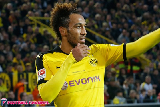 14戦17発のオーバメヤン、名手たちを抑え”欧州最強ストライカー”に