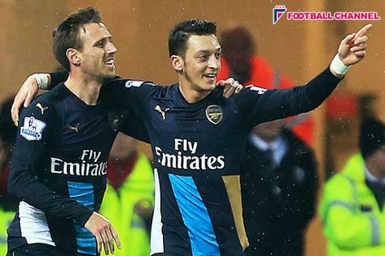 アーセナル、エジル弾で先制するも勝ちきれず…3試合ぶりの勝利は幻に