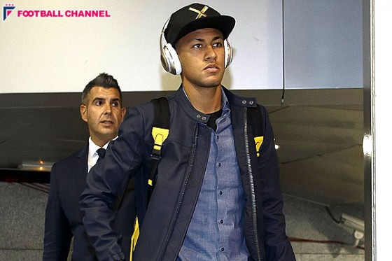 ネイマールの肖像権契約が明らかに。内部告発サイトに情報掲載