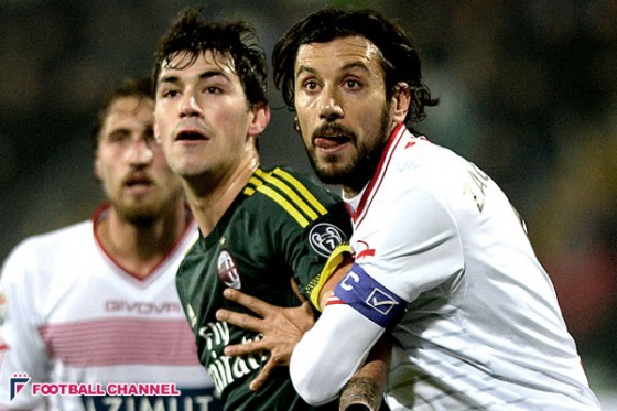 ミラン、19位カルピにスコアレスで上位浮上のチャンス逃す。本田は出番なし