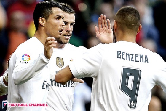 レアル、7ヶ月ぶりにBBC弾が炸裂。ヘタフェ相手に4ゴール圧勝