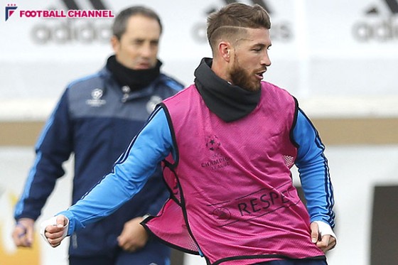 肩の負傷からついに全快か!?　レアル主将が全体練習に復帰