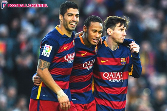 “MSN”の関係性を語るスアレス「メッシが一番で次はネイマール」