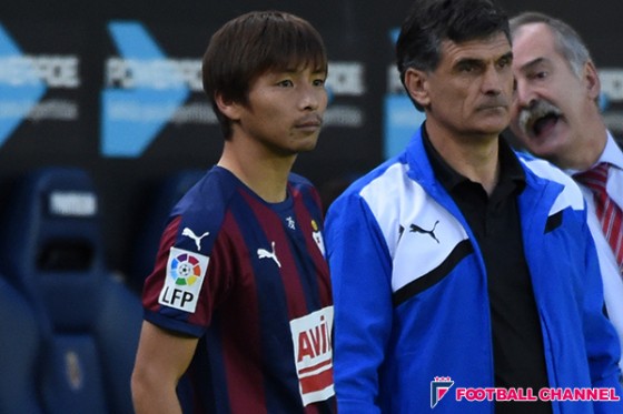 エイバル、終盤にアクシデント相次ぎバレンシアとドロー。乾はラスト5分出場