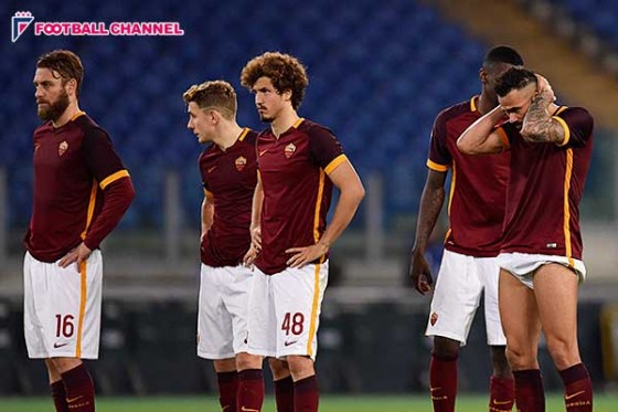 ローマ、2部相手に無得点…PK戦の末にイタリア杯敗退へ。ビオラも下位相手に不覚